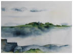 Paysage - aquarelle - Bruyninckx